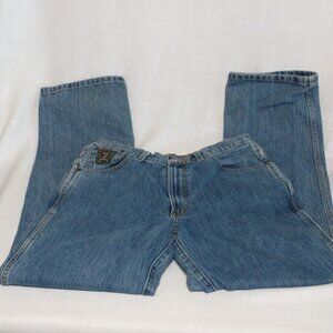 MEN’S JEANS - Cinch Blue Denim Jeans Medium Blue – 32x34